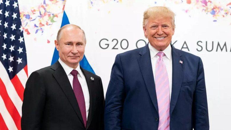 Frenemies: Putin and Trump image